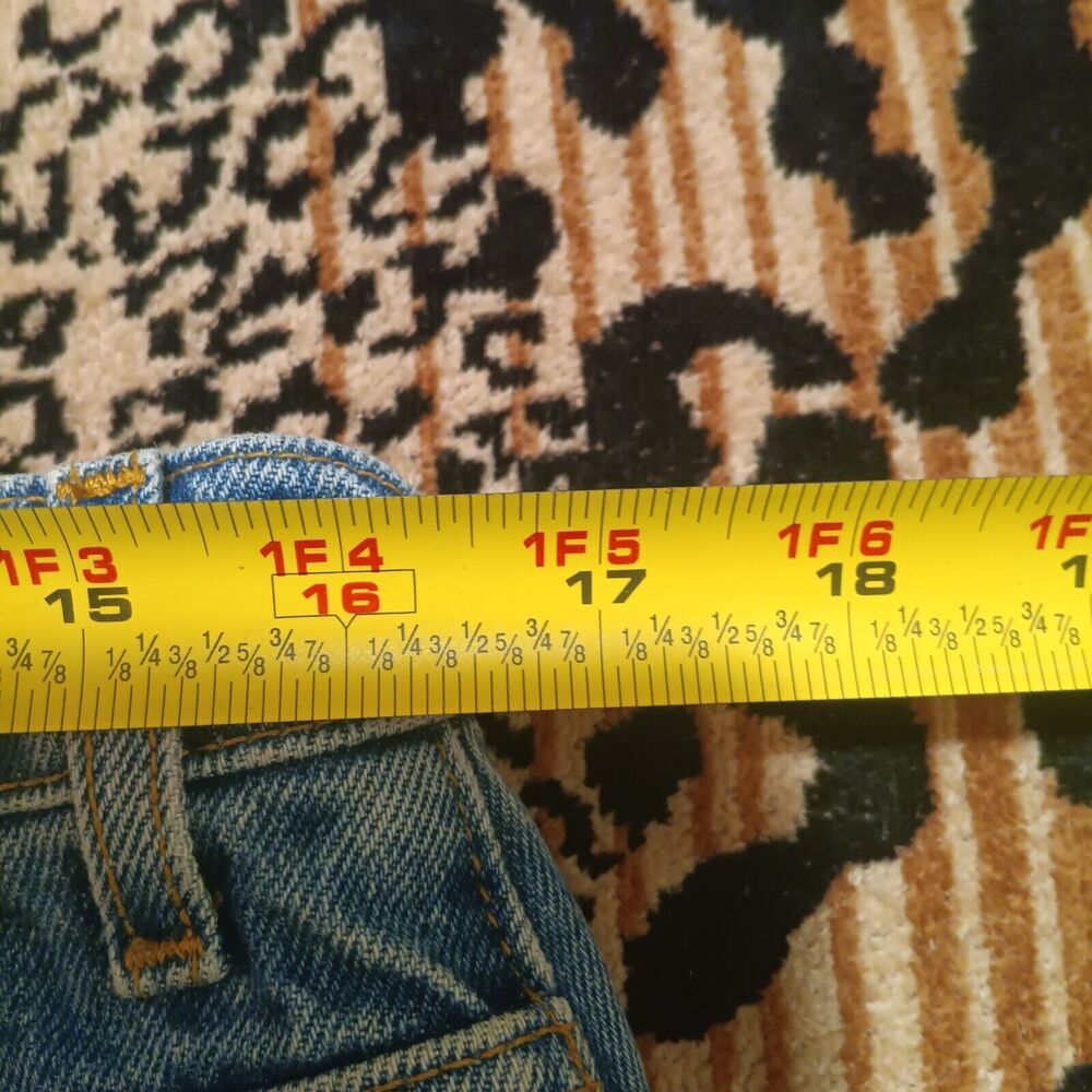 Ralph Lauren Straight Leg Denim Jeans High Rise Mens Size 16x29 Actual 32x29 - Picture 5 of 6